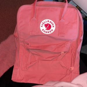 Pink Fjallraven Kanken Bag